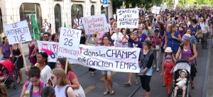 Lire la suite à propos de l’article Pourquoi les collectifs de la grève féministe ont leur place dans des manifs contre le capitalisme, comme celle du 14 juin contre le G7 ?
